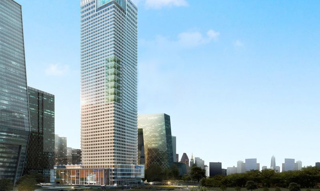 三星大厦外观图